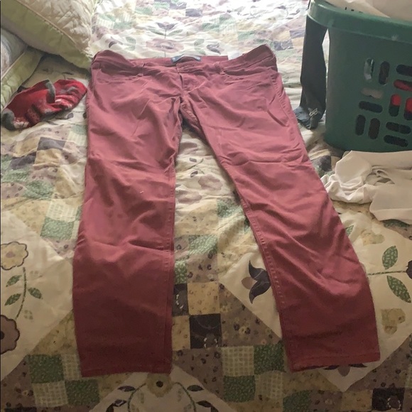 Size 15 Hollister colored jeans leggings - Picture 3 of 3